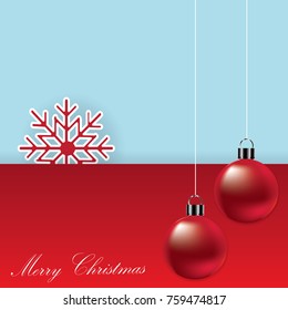 Vector Christmas Party design template. Vector illustration