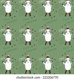 vector Christmas pattern background
