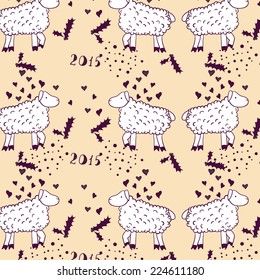 vector Christmas pattern background