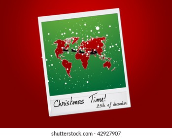 vector Christmas photo