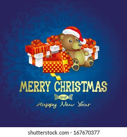 Vector. Christmas poster.