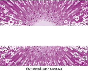 Vector Christmas purple background for text