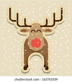 vector christmas reindeer