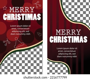 vector Christmas sale banner pack collection with illustration ball and image teamplate for natal christimas day and happy new year greeting welcome holiday