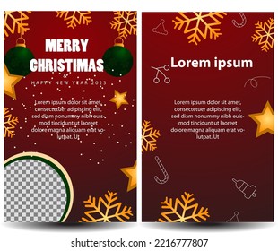 vector Christmas sale banner pack collection with illustration ball and image teamplate for natal christimas day and happy new year greeting welcome holiday