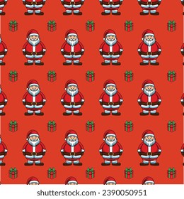 Vector of Christmas Seamless Pattern 