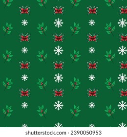 Vector of Christmas Seamless Pattern 