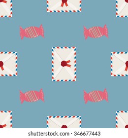 Vector christmas seamless patterns for xmas cards and gift wrapping paper.Vintage Christmas elements