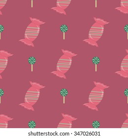 Vector christmas seamless patterns for xmas cards and gift wrapping paper.Vintage Christmas elements