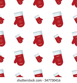 Vector christmas seamless patterns for xmas cards and gift wrapping paper.Vintage Christmas elements