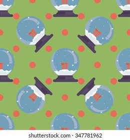 Vector christmas seamless patterns for xmas cards and gift wrapping paper.Vintage Christmas elements