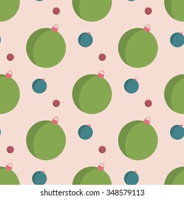 Vector christmas seamless patterns for xmas cards and gift wrapping paper.Vintage Christmas elements