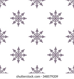 Vector christmas seamless patterns for xmas cards and gift wrapping paper.Vintage Christmas elements