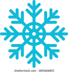 Schneeflocken im Vektorschnee. Vektorgrafik