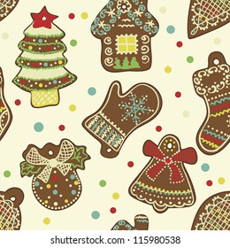 Vector Christmas Spice-cake