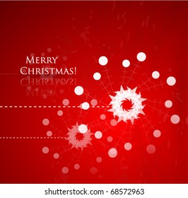 Vector Christmas stylized background Vector Christmas stylized background