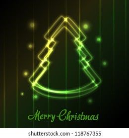 Vector Christmas tree