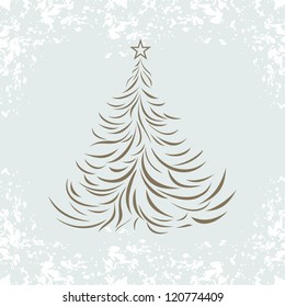Vector Christmas Tree