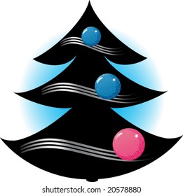 Vector Christmas Tree