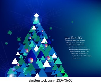 Vector Christmas Tree