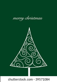 vector christmas tree