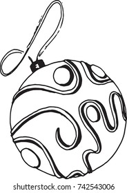 Vector Christmas Tree Decoration