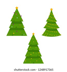 Vector Christmas Tree Drawings