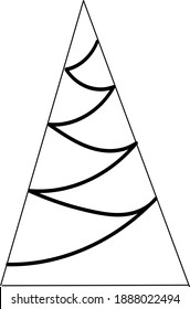 Weihnachtsbaum. Neujahr