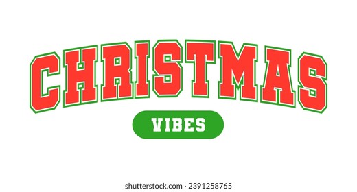 Ilustración de diseño de vibraciones navideñas vectoriales
