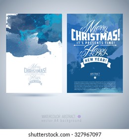 vector christmas watercolour scene beneficial for any project where a platter of colour makes the difference with manuscript letterhead associate 2016 new year cardboard template cheerful classical ho