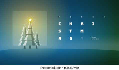 Vector Christmas web site page design template. Elements are located on separate layers in the vector file.