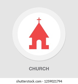 vector church icon