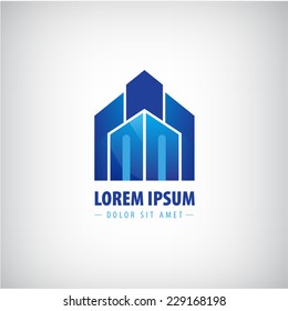 vector church, religion, abstract building structure icon, logo isolated