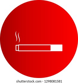 Vector cigarette icon
