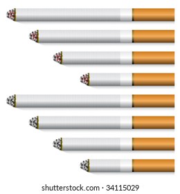 vector cigarettes - orange filter