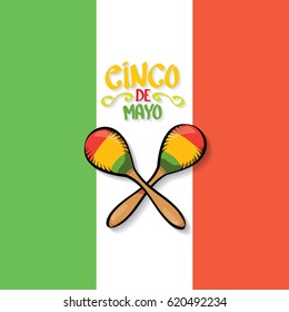 vector Cinco de Mayo banner . Mexican holiday vector. Cinco de Mayo calligraphic greeting card or icon