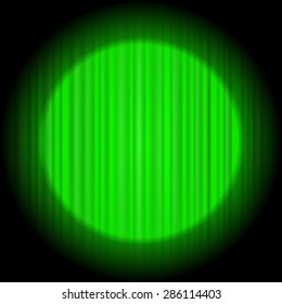 Vector Cinema Closed Gren Curtain. Green Textile Pattern. Cinema Stage.