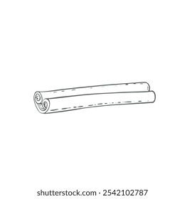 Vector cinnamon and star anise. High quality illustration. drawing on a white background. Aromatic seasoning for mulled wine, drinks, pastries, desserts. For home fragrances, candles, perfumes 