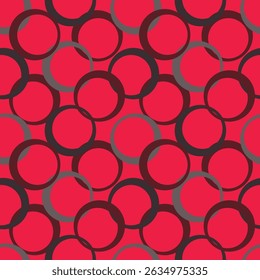 vector circle abstract pattern background