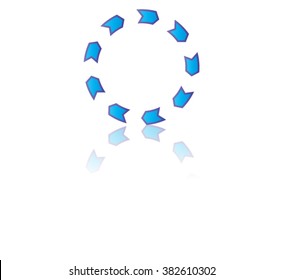 Vector Circle Arrow.