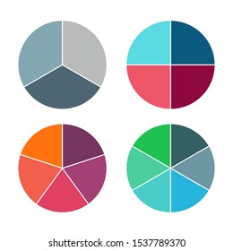 Vector circle arrows infographic.  Vector business template. Circular diagram. Business concept