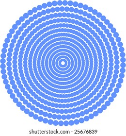 Vector. Circle based texture 2