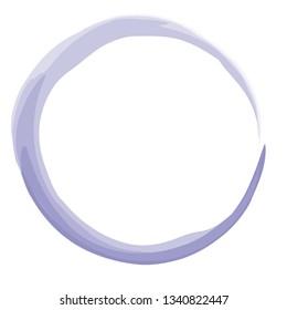 Vector circle blank for text marketing or campaign business design in eps.10 Simple template, editable and easy to use
