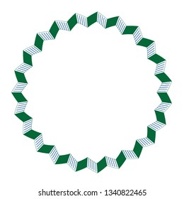 Vector circle blank for text marketing or campaign business design in eps.10 Simple template, editable and easy to use