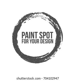 Vector circle Brush Stroke