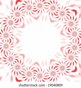 Círculo Vector De Flores, Ver Jpeg También En Mi Cartera