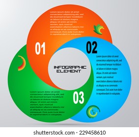 Vector Circle Infographic . 