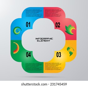 Vector Circle Infographic . 
