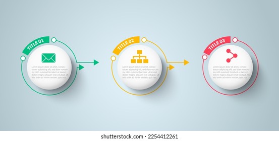 Infografía de círculo vectorial, diagrama de ciclo, gráfico, gráfico de presentación. Concepto de infografía empresarial con 5 opciones, partes y pasos. Procesos de Infografía Empresarial. Concepto creativo para infografía