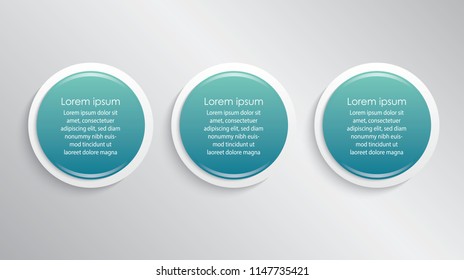 Vector circle infographic. Template for diagram, graph, presentation and chart